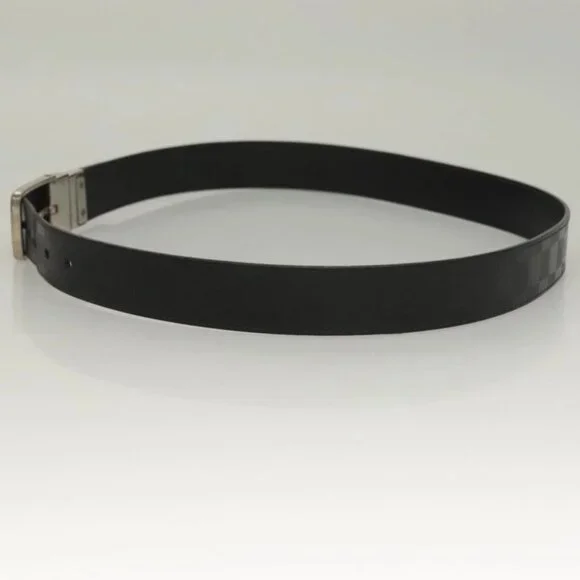 LOUIS VUITTON Damier Infini Ceinture Boston Belt Black LV Auth bs27758